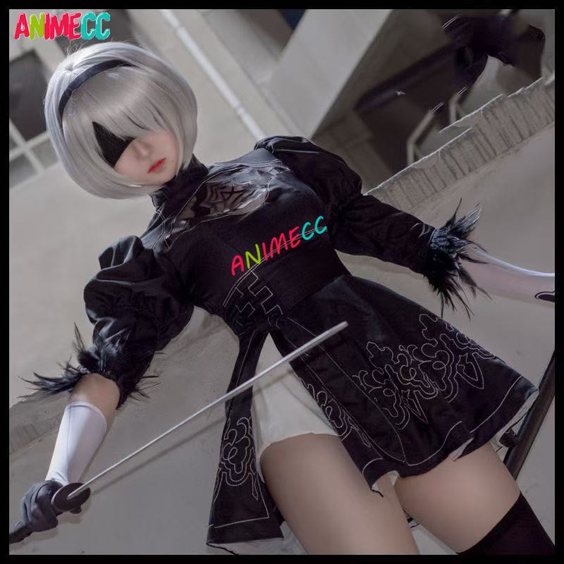 Ethnic Outfit - 애니메이션 S-3XL 2B 니어 오토마타 코스프레
