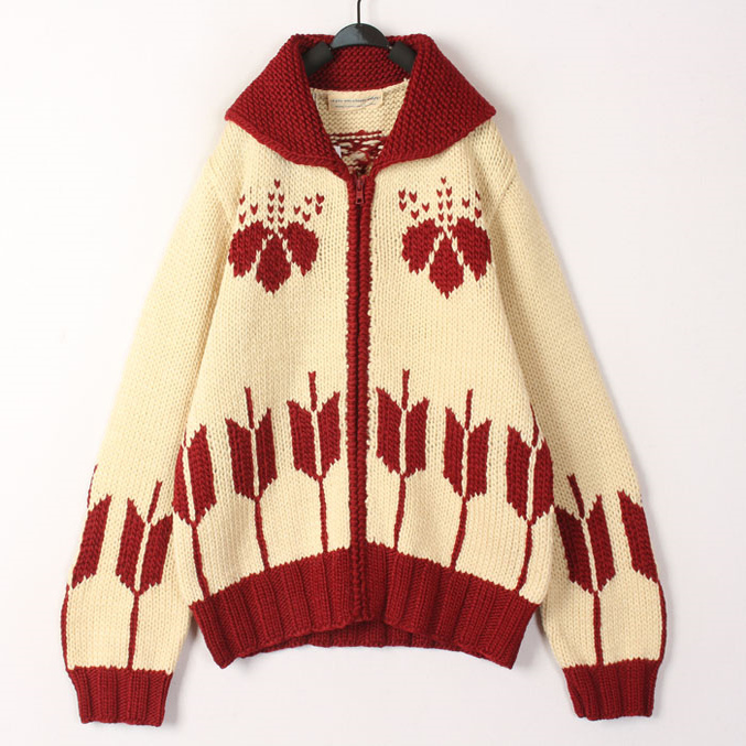 Ethnic Fashion Online - 빈티지 루즈핏 여성 니트웨어 가디건 에스닉