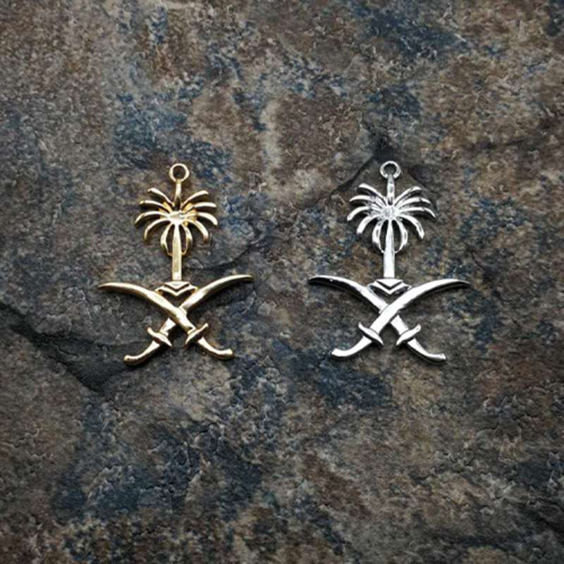 Ethnic Fashion Logo - 사우디 아라비아 상징 사우디 금 묵주