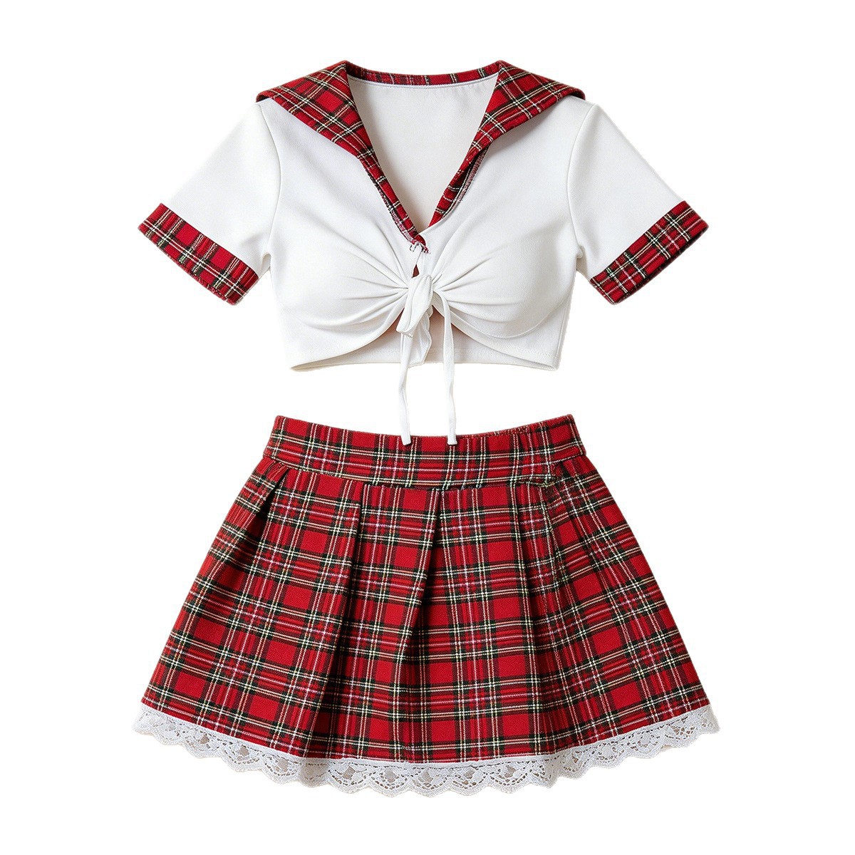 Ethnic Outfit - 빨간 섹시 란제리 여성 포르노 속옷