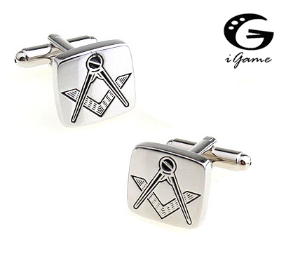 Ethnic Fashion Logo - IGame 남성용 소매 노벨티 커프스 링크,