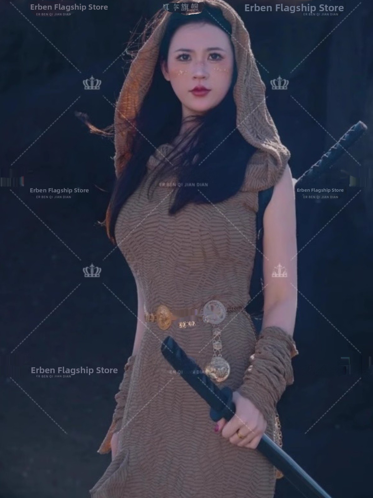 새로운 사막 공주 스타일 사진 촬영 드레스, 민족풍 캐 - Ethnic Fashion Online 리뷰 및 가격