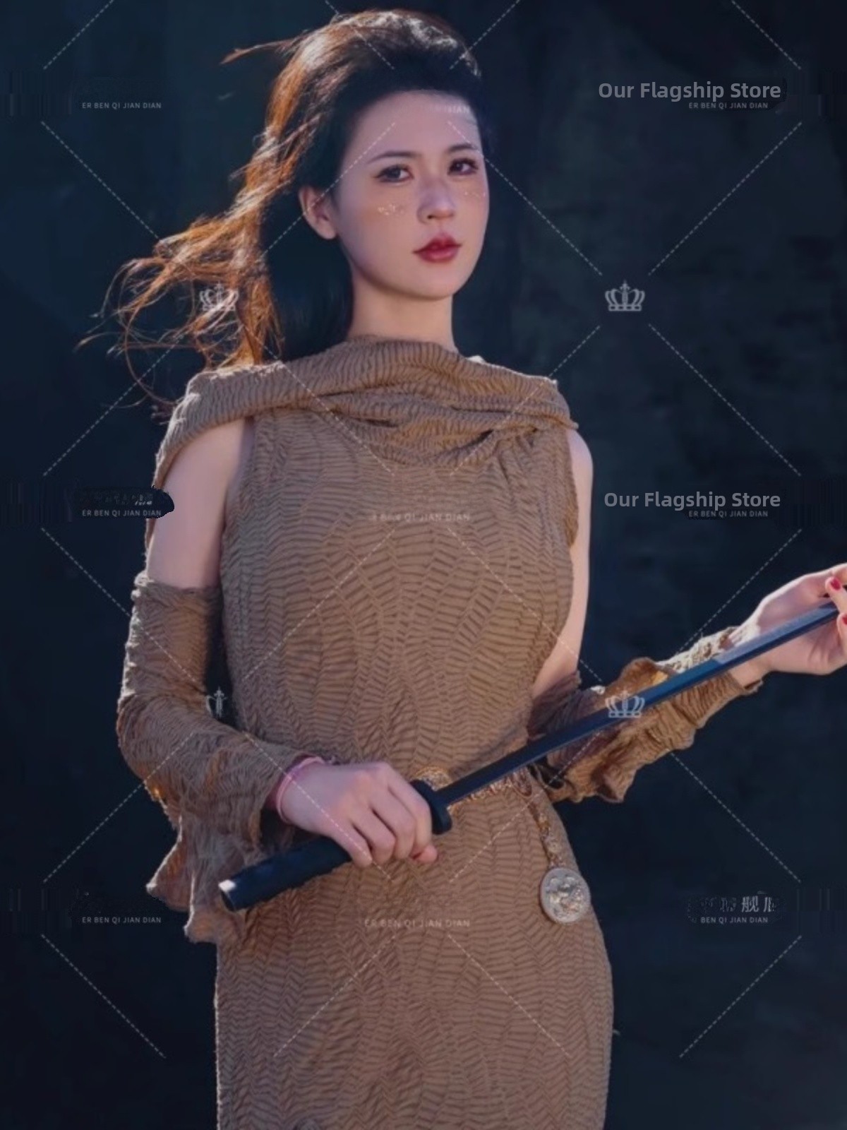 새로운 사막 공주 스타일 사진 촬영 드레스, 민족풍 캐 - Ethnic Fashion Online 리뷰 및 가격