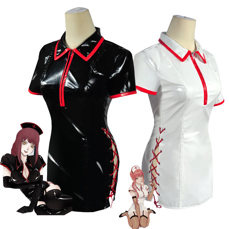 애니메이션 전기톱 남자 코스프레 의상, 마키마 파워 섹 - Ethnic Outfit 리뷰 및 가격