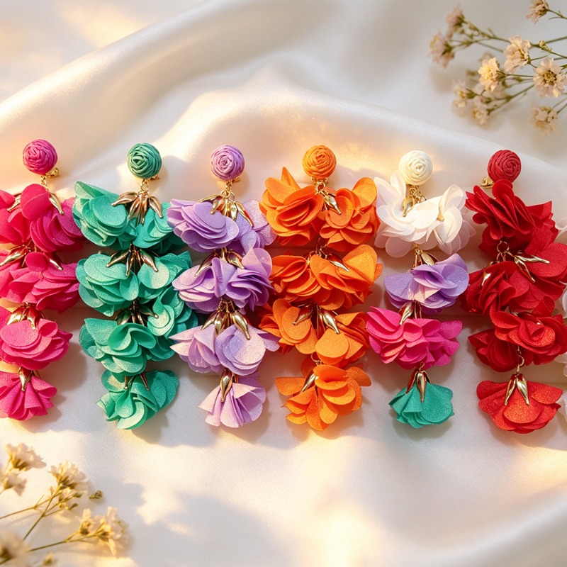 민족풍 화려한 꽃 태슬 귀걸이 여성용 2026 트렌드  - Ethnic Fashion Trends 2026 리뷰 및 가격