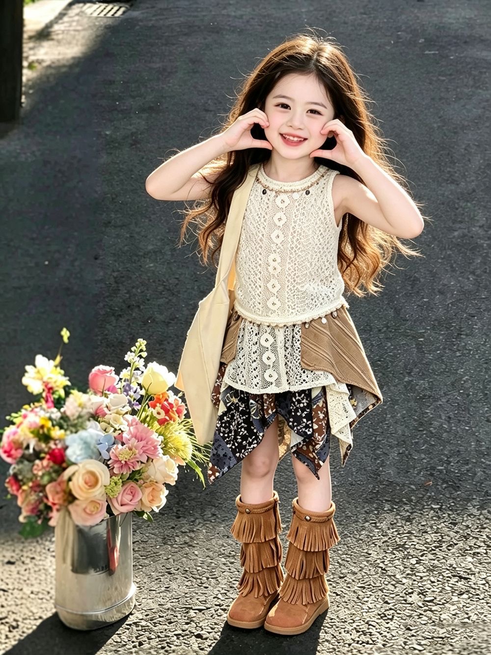 여아 여름 의상 2026 신상 에스닉 스타일 트렌디 키 - Kids Ethnic Fashion 리뷰 및 가격